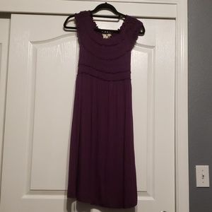 Max Studio Purple Sun Dress size Large